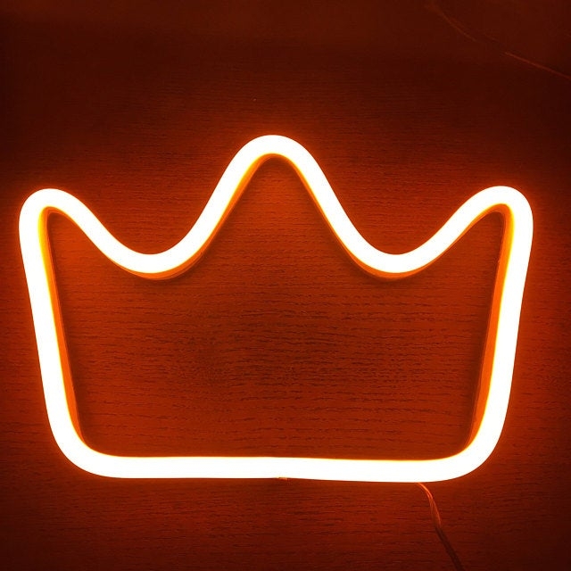 Crown Unbreakable Neon Sign Night Light - Elmarto