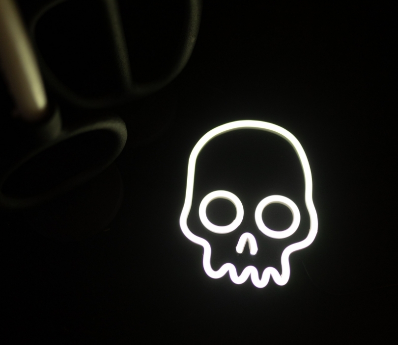 A Little Skull, Unbreakable Neon Sign
