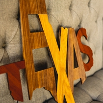 Wooden Sign of ANY Country, State, City or Region, Custom Wooden Texas Sign, Light Up Sign