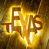 Wooden Sign of ANY Country, State, City or Region, Custom Wooden Texas Sign, Light Up Sign