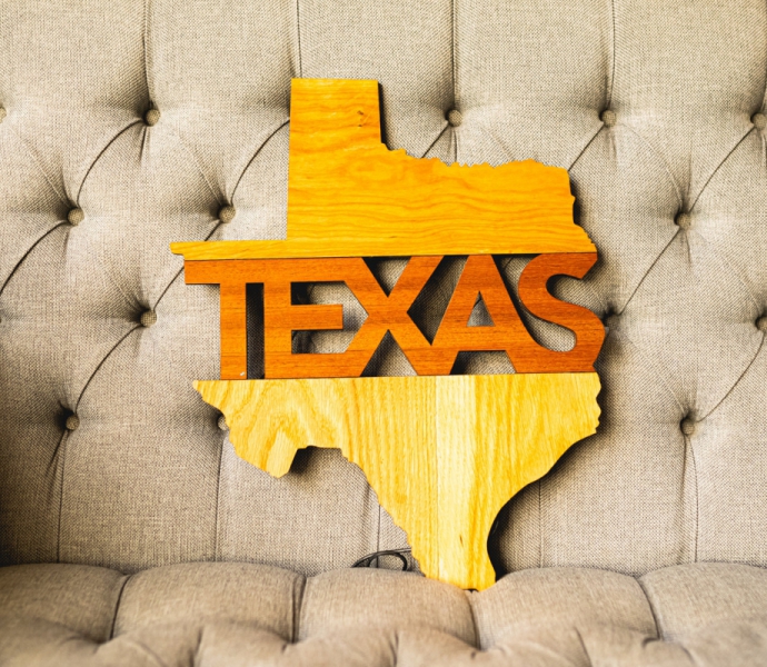Wooden Map of any Country, State, City or region, Custom Wooden Texas Sign, Light Up Sign, Light Up Map