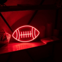 The Ball, Unbreakable Neon Sign, Neon Nightlight, Different colors, American Football 