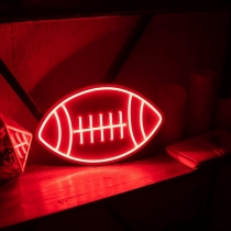 The Ball, Unbreakable Neon Sign, Neon Nightlight, Different colors, American Football 