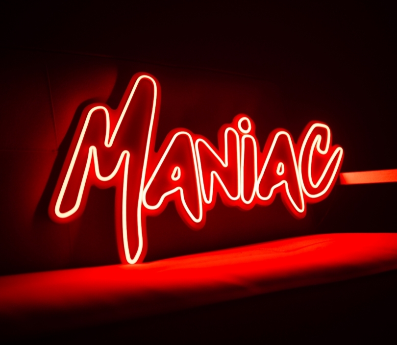 Maniac, Unbreakable Neon Sign Night Light