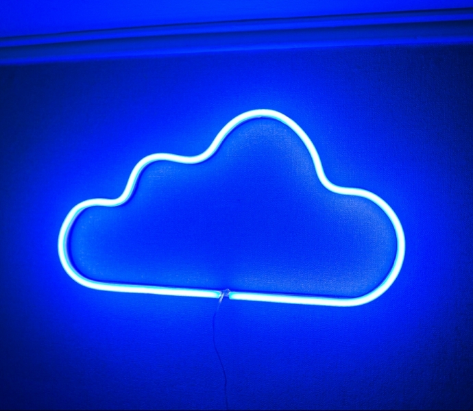 Big Cloud Unbreakable Neon Sign