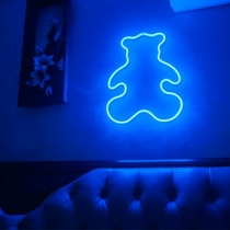 Teddy Bear Unbreakable Neon Sign