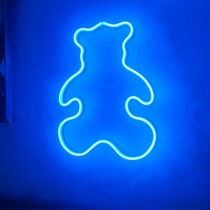 Teddy Bear Unbreakable Neon Sign