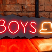 Boys Unbreakable Neon Sign