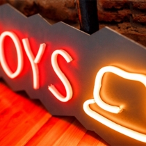 Boys Unbreakable Neon Sign