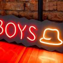 Boys Unbreakable Neon Sign