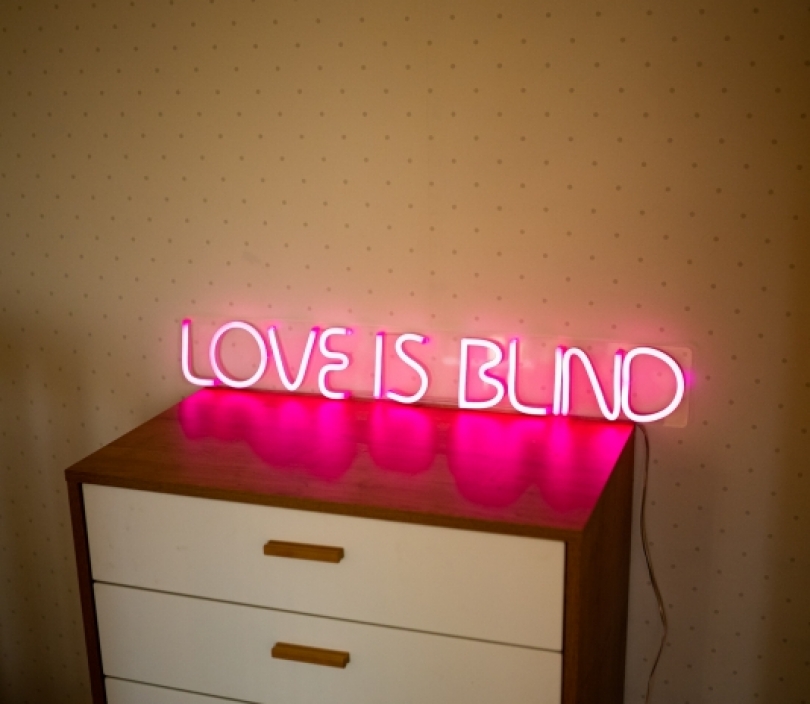 Love is blind, Unbreakable Neon Sign Night Light