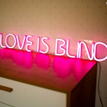 Love is blind, Unbreakable Neon Sign Night Light