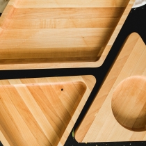 Wholesale/Retail A Set Of Three Serving Boards As A Triangular, Serving Dish, Serving Boards Engraved, Custom Serving Board, Serving Plate