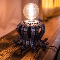 The Octopus, Table Lamp, Handmade Nightlight