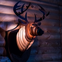Wall lamp home decor night light "Reindeer"