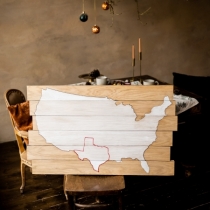 Wooden Map of ANY Country and region, Custom Wooden Sign, Wooden USA Texas Map