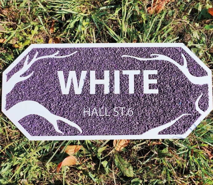Customized Address plaque, Stone Coverage, Outdoor, Waterproof