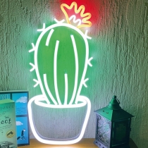 Cactus neon sign Unbreakable Neon Sign Night Light