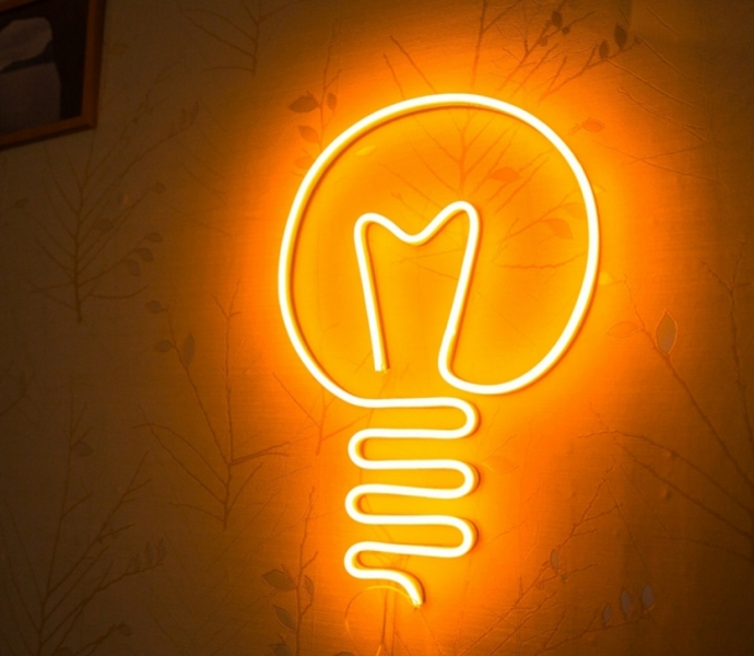 Light Bulb Filament Lamp Unbreakable Neon Sign - Elmarto