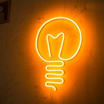 Light Bulb Filament Lamp Unbreakable Neon Sign