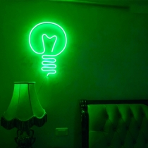 Light Bulb Filament Lamp Unbreakable Neon Sign