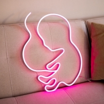 Baby fetus, Unbreakable Neon Sign