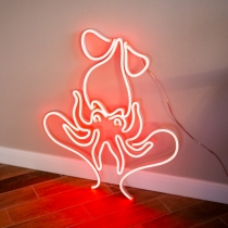 Squid, Unbreakable Neon Sign