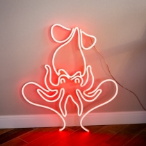 Squid, Unbreakable Neon Sign