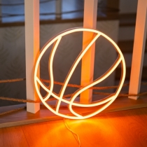 Ball, Basketball, Unbreakable Neon Sign