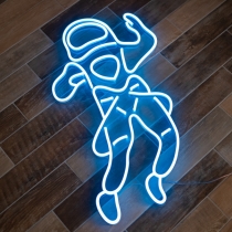 Astronaut in Open Space, Unbreakable Neon Sign