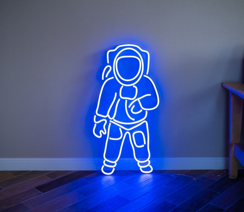 Astronaut, Unbreakable Neon Sign - Elmarto
