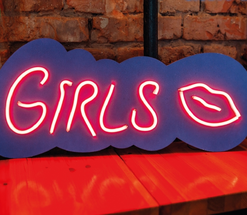 Girls Unbreakable Neon Sign