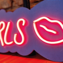 Girls Unbreakable Neon Sign