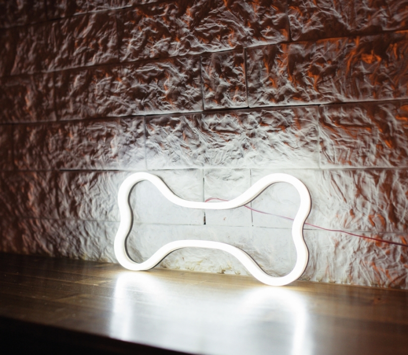 Bone, Unbreakable Neon Sign