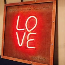 Love, Unbreakable Neon Sign