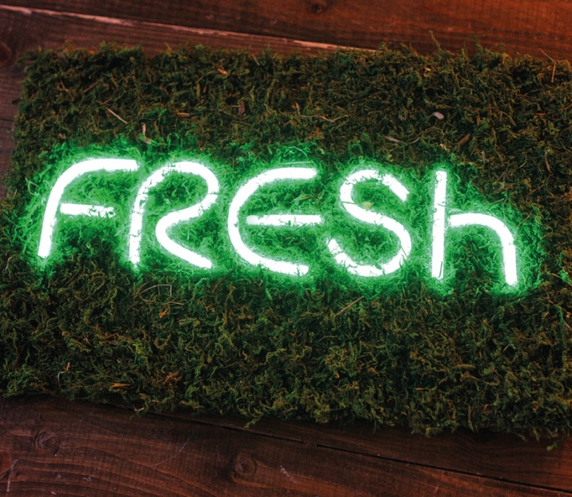 Fresh, Unbreakable Neon Sign