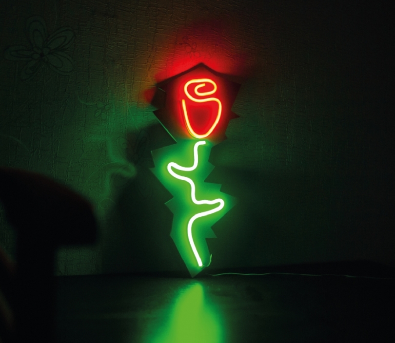 Rose, Unbreakable Neon Sign