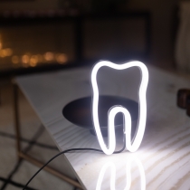 Tooth, Unbreakable Neon Sign