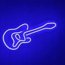 Guitar, Unbreakable Neon Sign, Music Sign