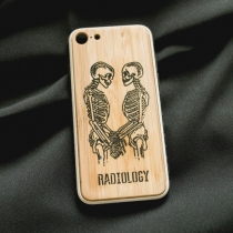 Wooden phone cover, Customized design, Handmade of wood