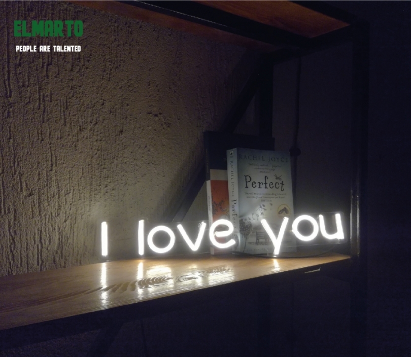 I Love You, Unbreakable Neon Sign