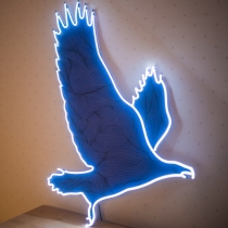 Bird, Eagle, Falcon, Unbreakable Neon Sign