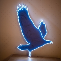 Bird, Eagle, Falcon, Unbreakable Neon Sign