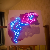 Dancers, Unbreakable Neon Sign