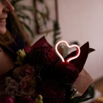 Little Heart, Bouquet Decoration, Floral Accessory