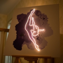 Ballet Dancer, Gymnast, Unbreakable Neon Sign