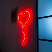 Heart Love Unbreakable Neon Sign Night Light Valentine's day, Anniversary