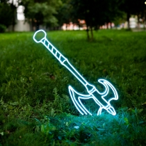 Battle Axe, Unbreakable Neon Sign, Neon Nightlight, Beautiful Gift.