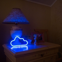 Little Cloud, Unbreakable Neon Sign, Neon Nightlight, Beautiful Gift.