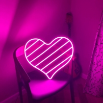 Heart,  Unbreakable Neon Sign, Neon Nightlight, Beautiful Gift.